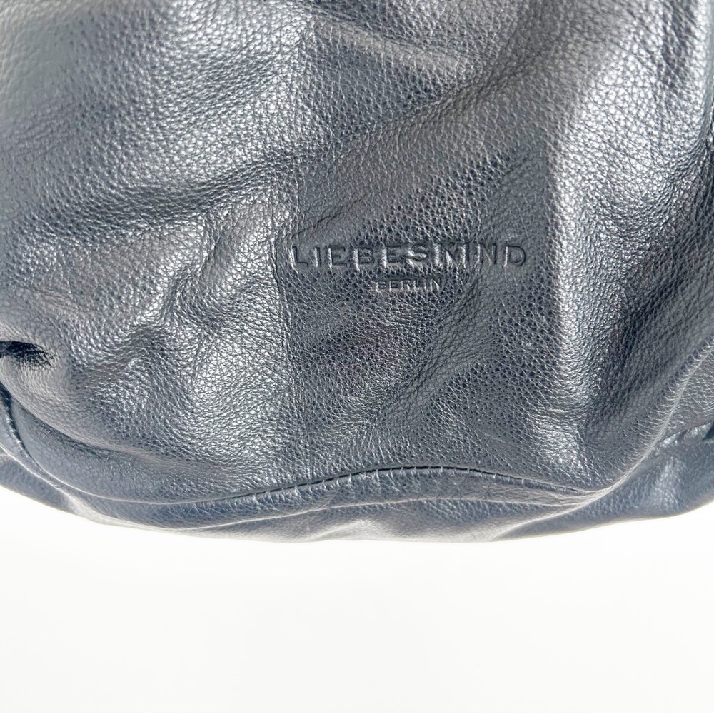 Liebeskin Berlin Black Genuine Leather Handbag - Picture 6 of 11